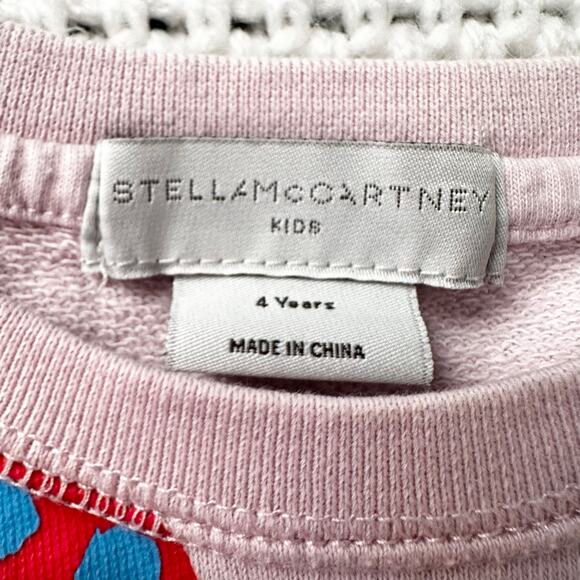 Stella McCartney Kids Girls Pink Ice Lollies Multicolored Popsicle Dress 4 Years - Picture 7 of 9